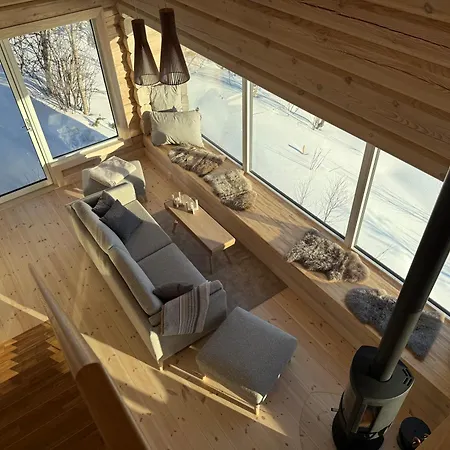 Sommarbukt Nordlys - Luxury Fjord Lodge Near Tromso 펜션 트롬쇠