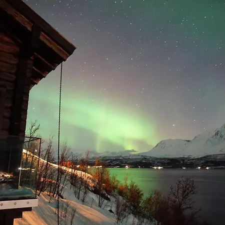 Sommarbukt Nordlys - Luxury Fjord Near Сasa de vacaciones