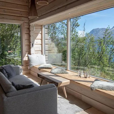 Sommarbukt Nordlys - Private Arctic Retreat Near Σπίτι διακοπών *