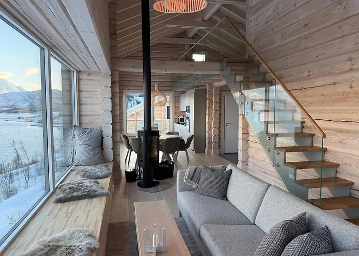 Sommarbukt Nordlys - Luxury Fjord Lodge Near Tromso Tromsø