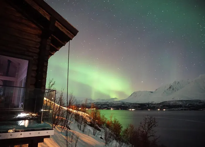 Sommarbukt Nordlys - Luxury Fjord Lodge Near Tromso Casa vacanze